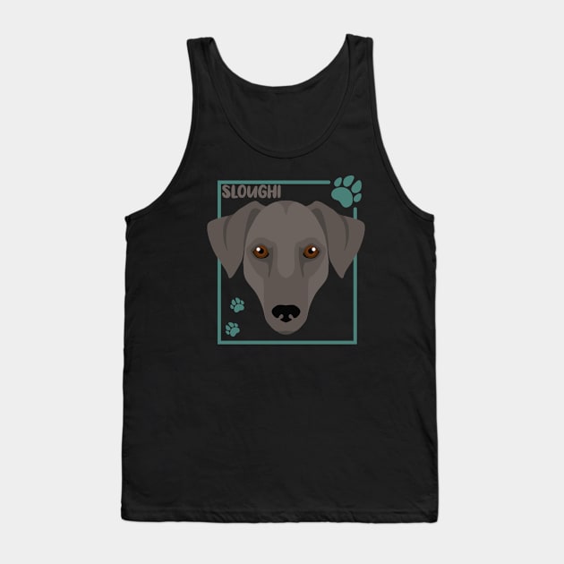 Sloughi Life is better with my dogs Dogs I love all the dogs Tank Top by BoogieCreates